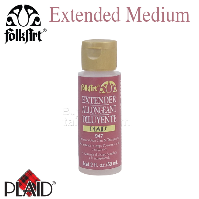 Phụ gia giúp màu acrylic lâu khô FolkArt Extender