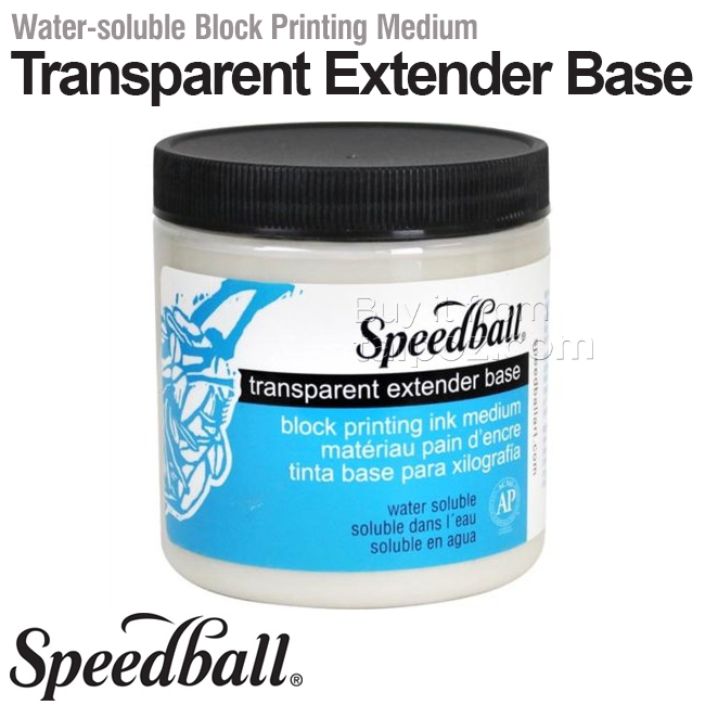 Chất tạo độ trong mực in đồ họa gốc nước Speedball Water-soluble Block Printing Transparent Extender Base