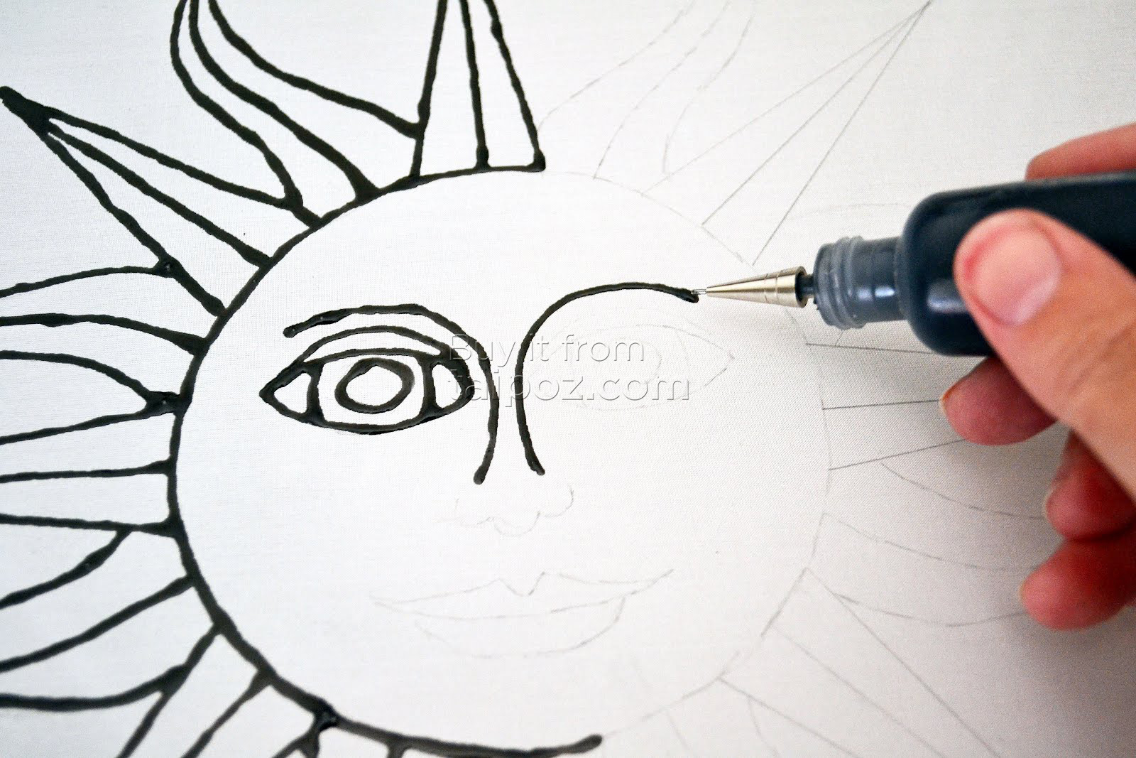 Keo chặn màu Jacquard Gutta Resist