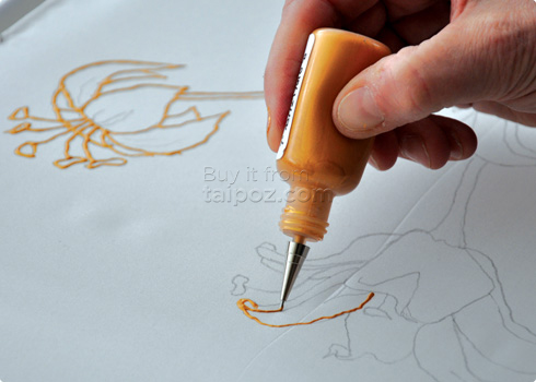 Keo chặn màu Jacquard Gutta Resist