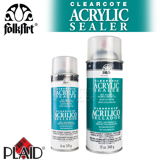 Xịt phủ acrylic FolkArt Clearcote, Matte