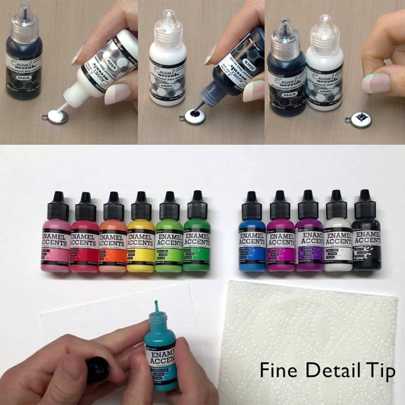 Keo vẽ hình nổi Ranger Enamel Accents