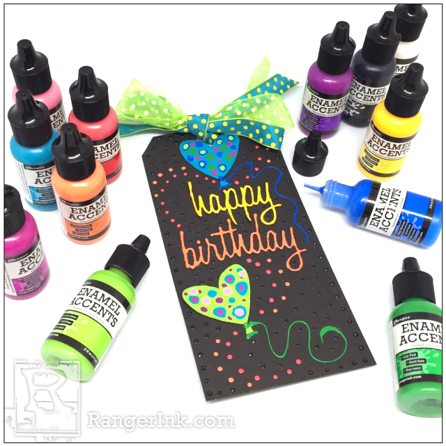 Keo vẽ hình nổi Ranger Enamel Accents