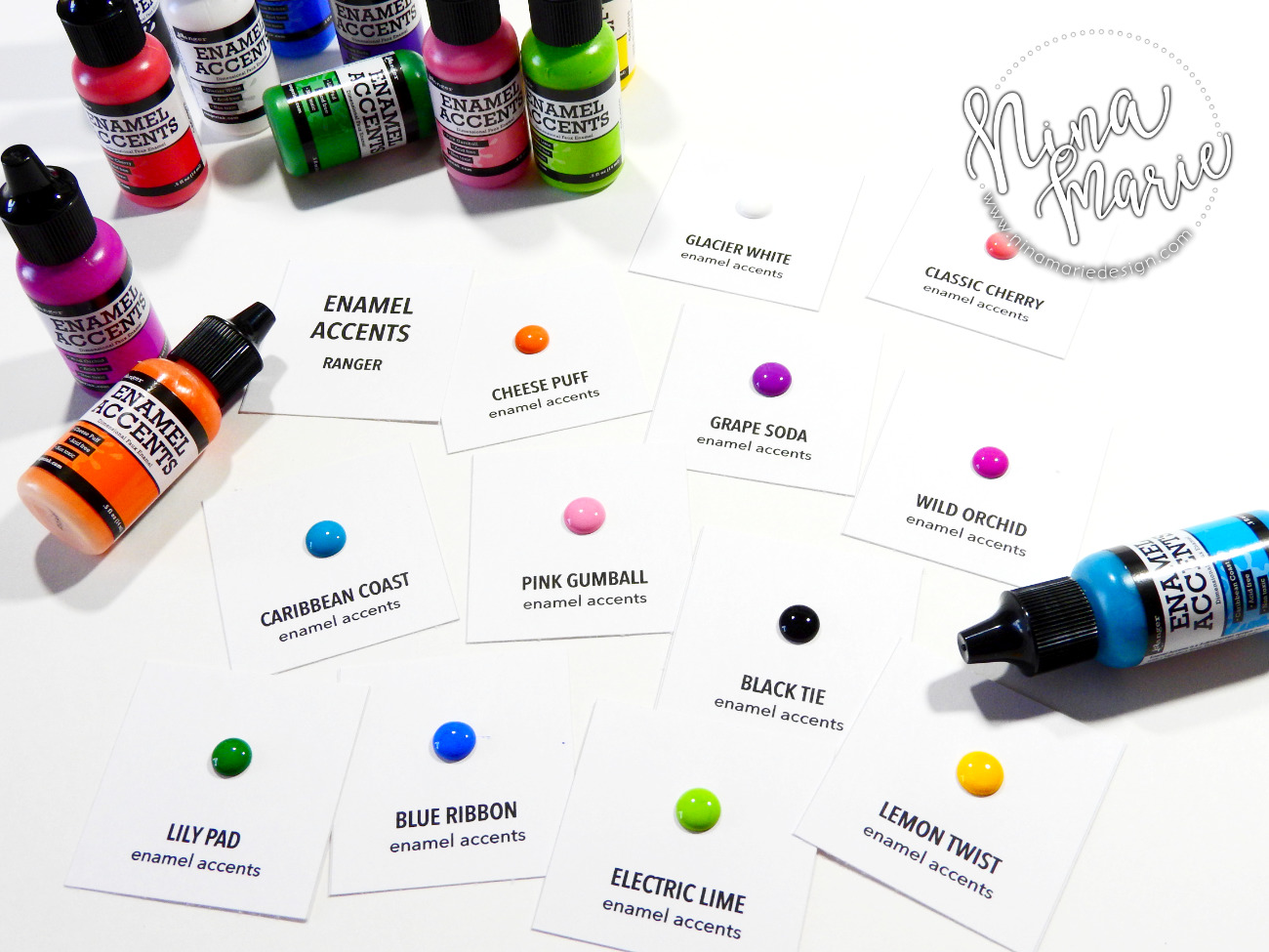 Keo vẽ hình nổi Ranger Enamel Accents