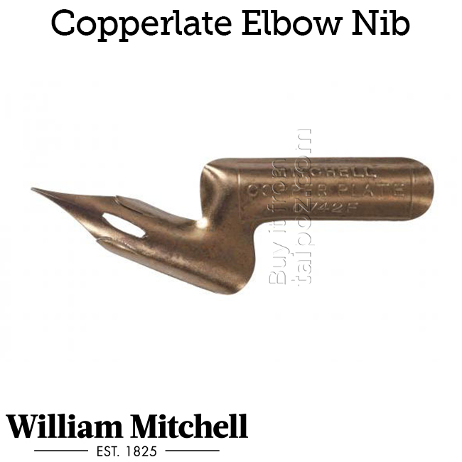 Ngòi Mitchell Elbow Copperplate