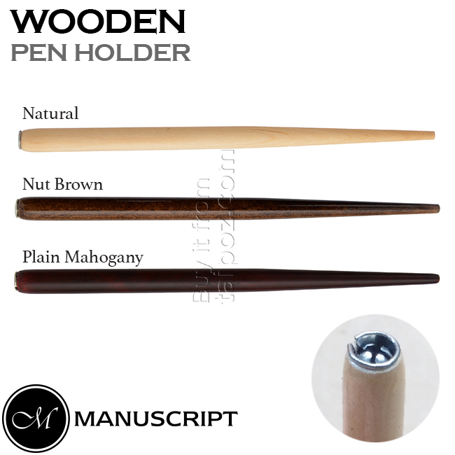 Cán bút bằng gỗ tự nhiên Manuscript