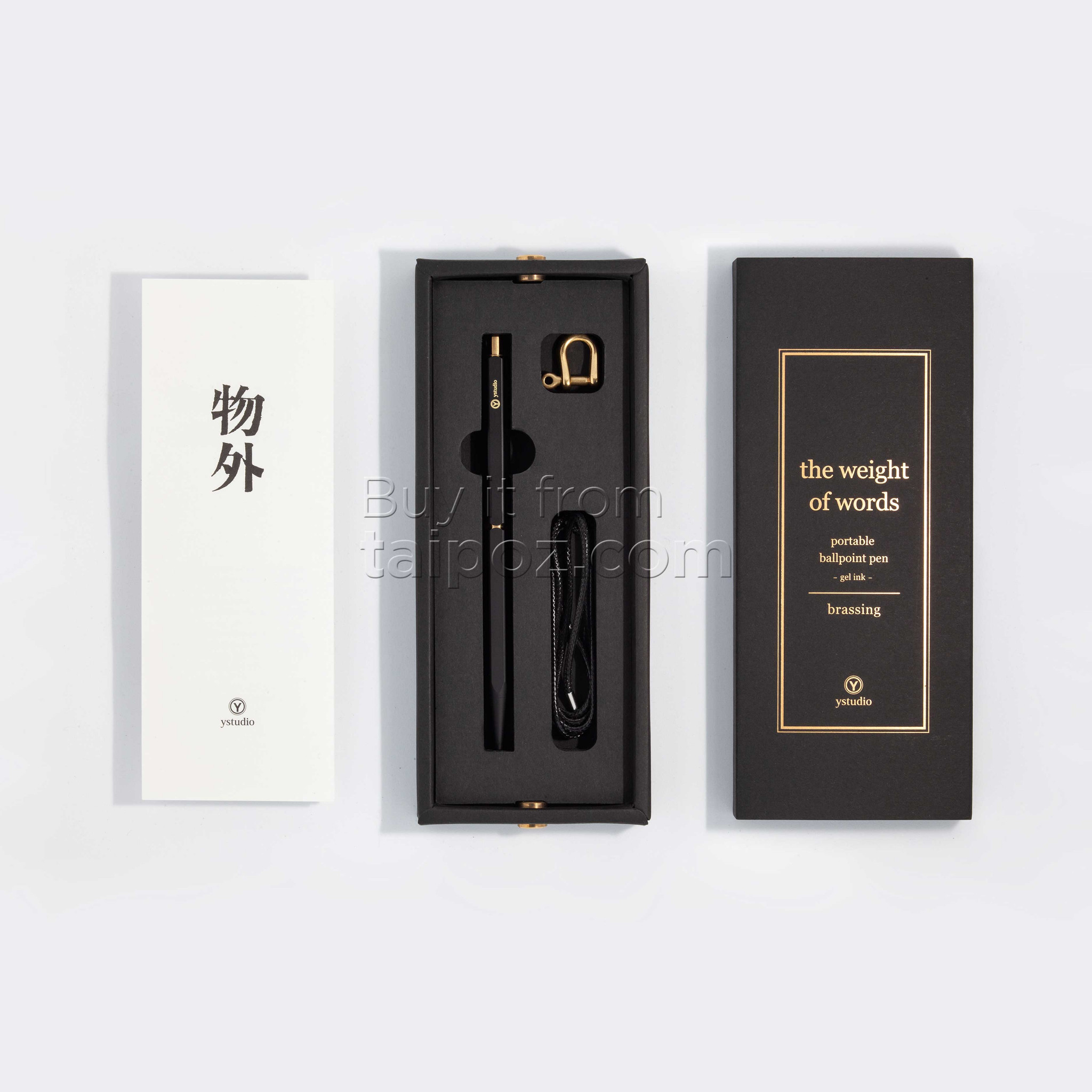 Bút bi Ystudio Portable - Black