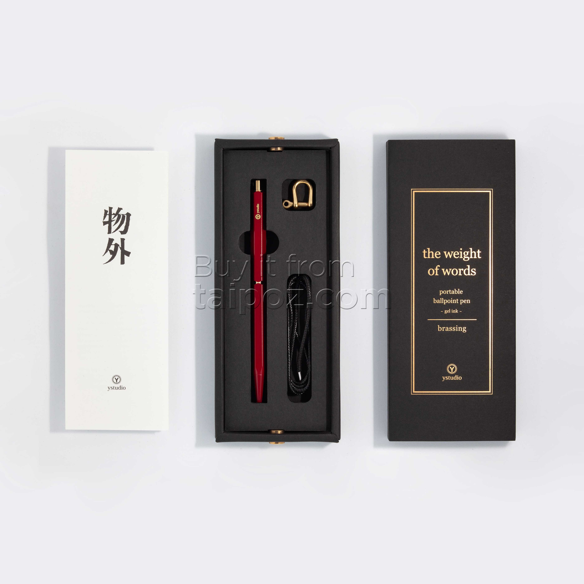 Bút bi Ystudio Portable - Red