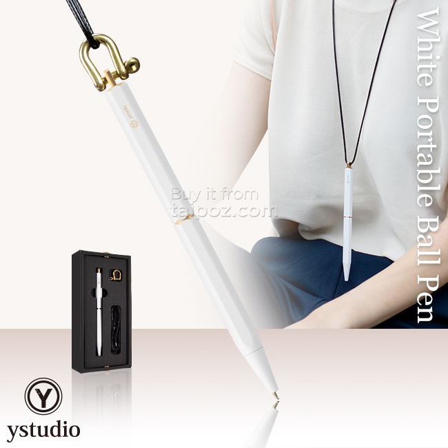 Bút bi Ystudio Portable - White