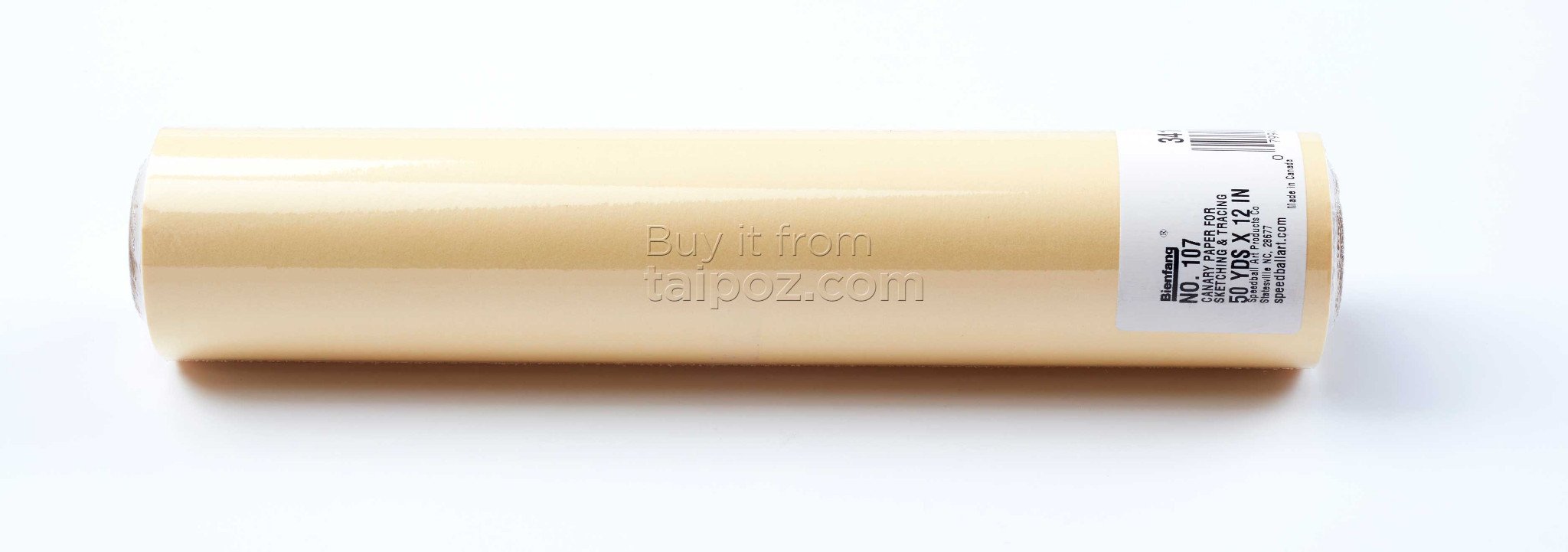 Giấy can cuộn Bienfang, màu vàng ngà