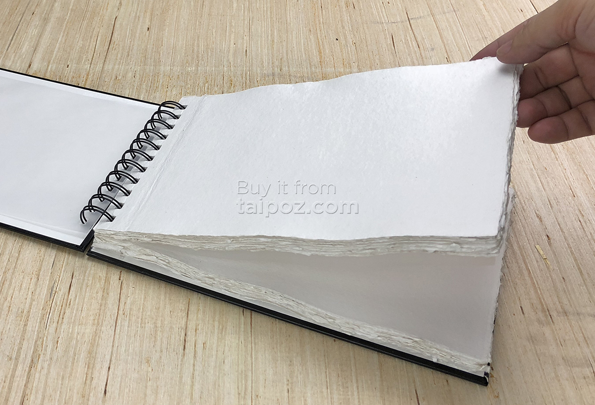 Sổ màu nước Indigo Artpapers Handmade Watercolor, gáy lò xo