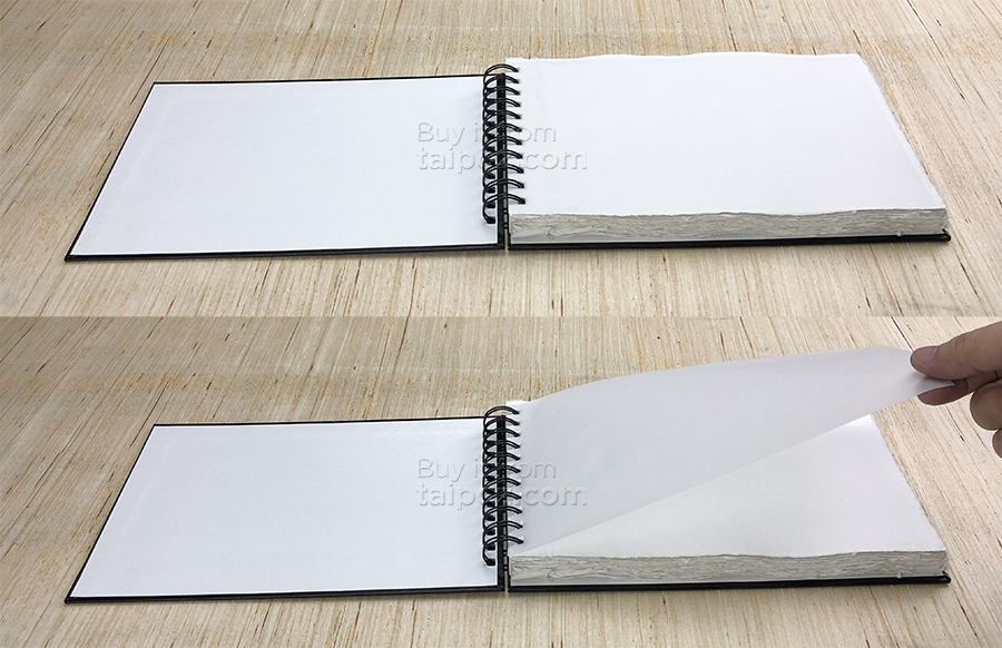 Sổ màu nước Indigo Artpapers Handmade Watercolor, gáy lò xo