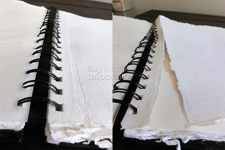 Sổ màu nước Indigo Artpapers Handmade Watercolor, gáy lò xo