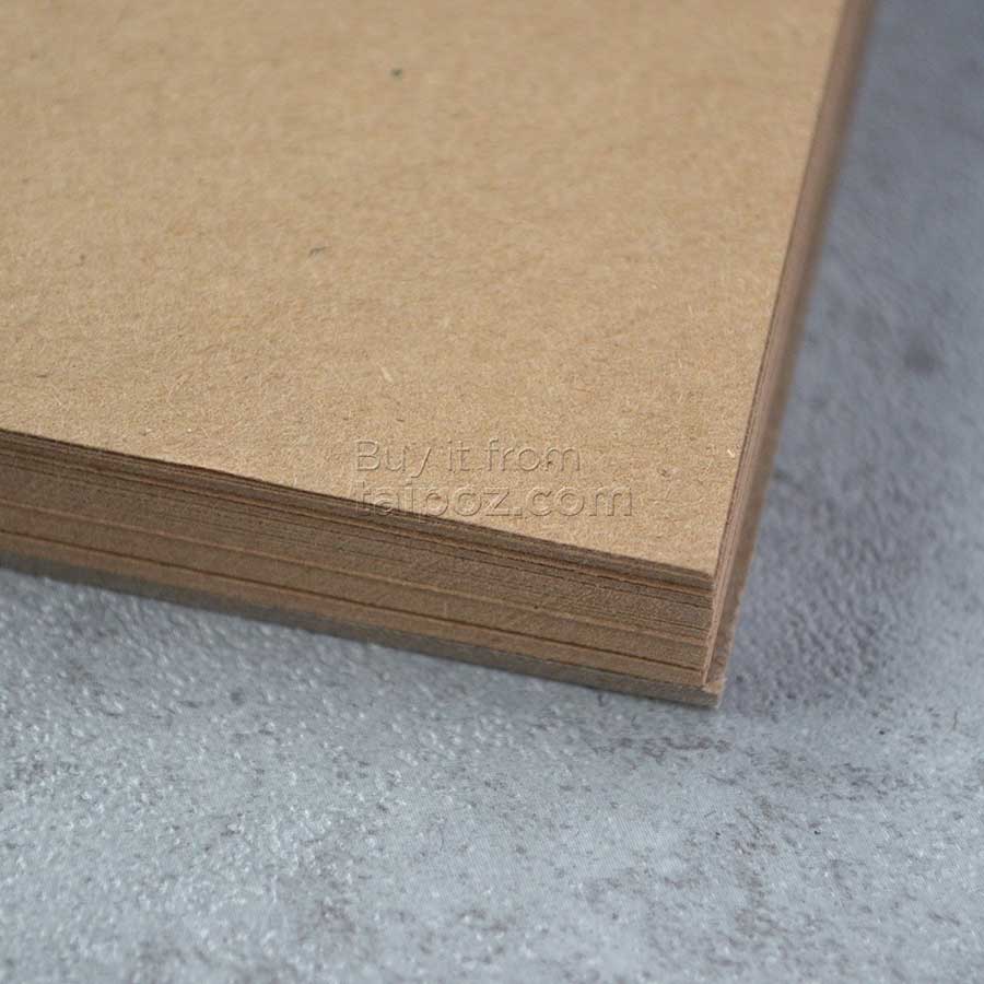 Sổ vẽ giấy nâu Bee Bogus Brown, gáy keo