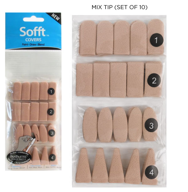 Đầu mút thay thế cho bay vẽ PanPastel Sofft