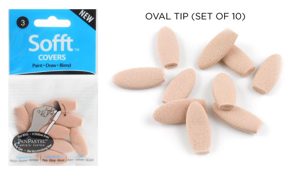 Đầu mút thay thế cho bay vẽ PanPastel Sofft