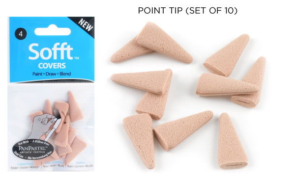 Đầu mút thay thế cho bay vẽ PanPastel Sofft