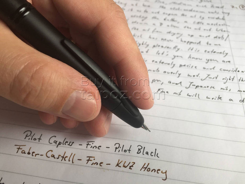 Bút máy Pilot Capless Matte Black