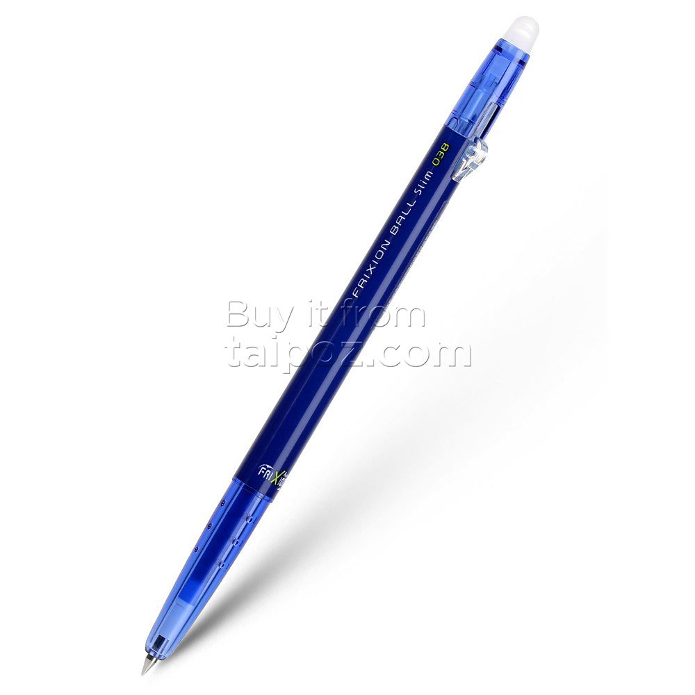 Bút bi xoá được Pilot Frixion Slim, kiểu bấm, nét 0.38mm