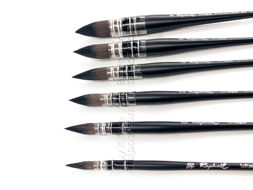 Cọ màu nước Raphael Softaqua 805 - cọ mốp