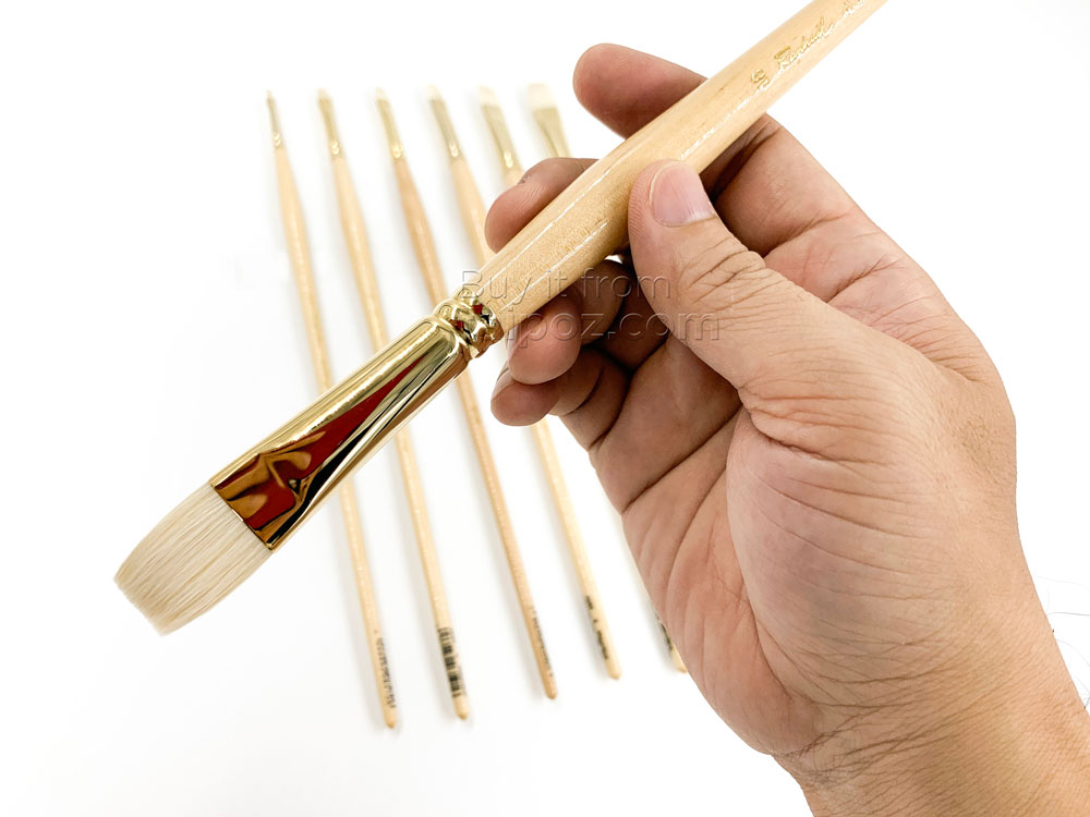 Cọ sơn dầu Raphael d'Artigny 3590 – cọ dẹt lông ngắn