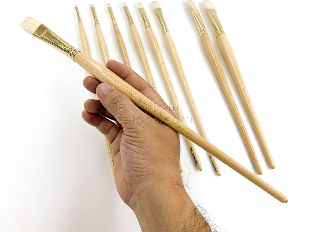 Cọ sơn dầu Raphael d'Artigny 3590 – cọ dẹt lông ngắn