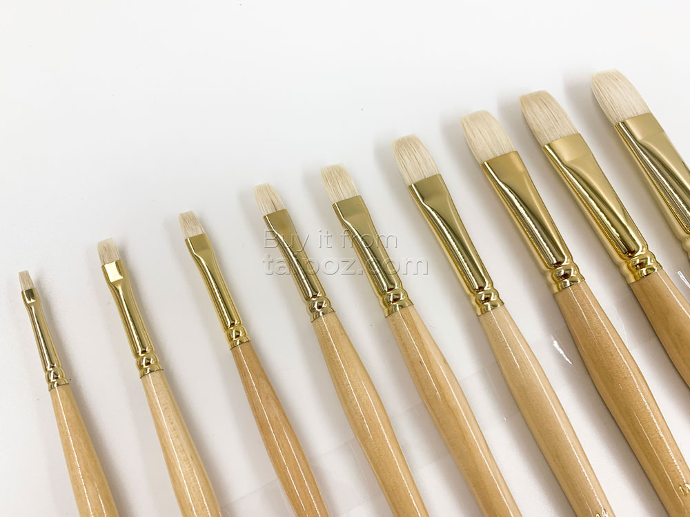 Cọ sơn dầu Raphael d'Artigny 3590 – cọ dẹt lông ngắn