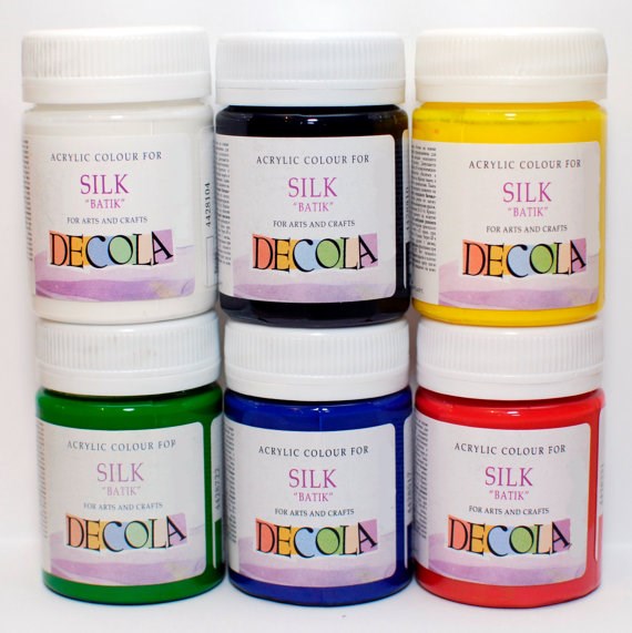 Màu vẽ trên lụa Decola Silk Batik