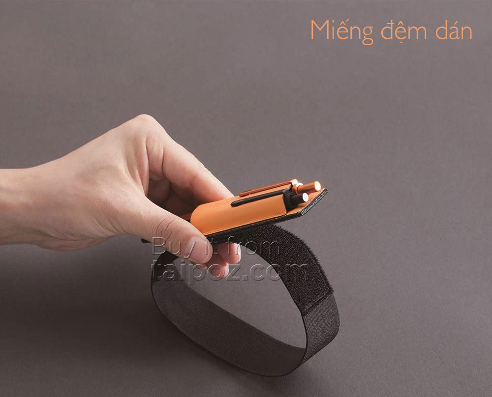 Cài bút kiểu dây đai Rhodia, kích thước vừa với sổ A6/A5