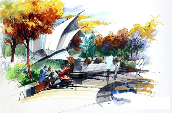 Bút marker ShinHan Touch Twin, cây lẻ