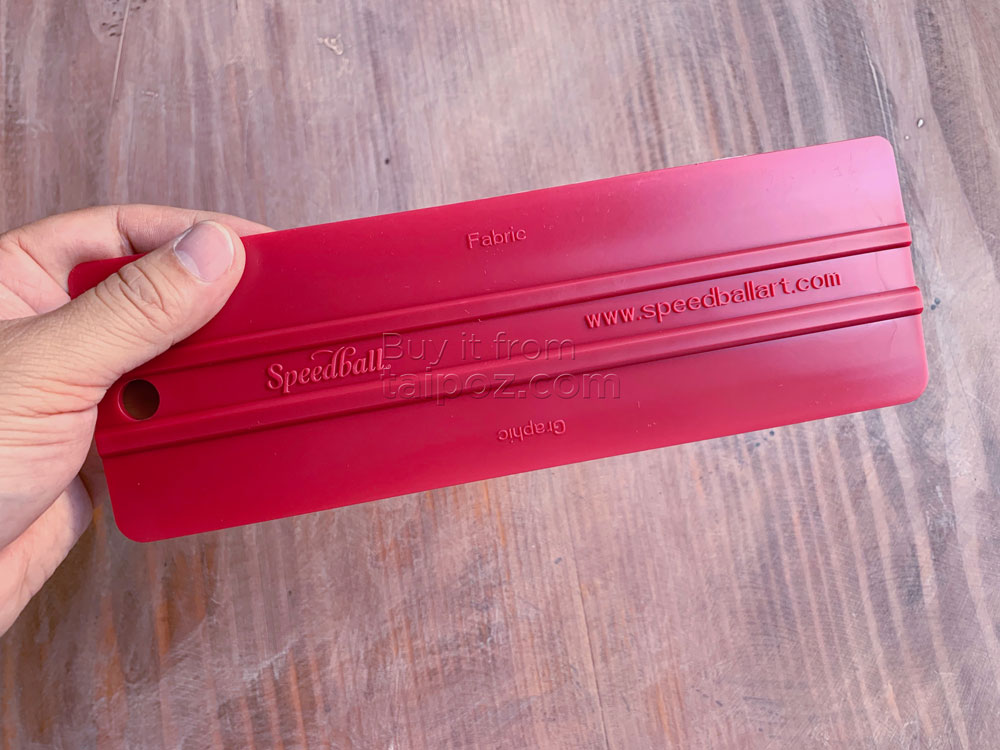 Gạt màu in lụa Speedball Red Baron