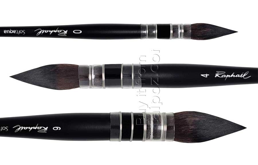 Cọ màu nước Raphael Softaqua 805 - cọ mốp