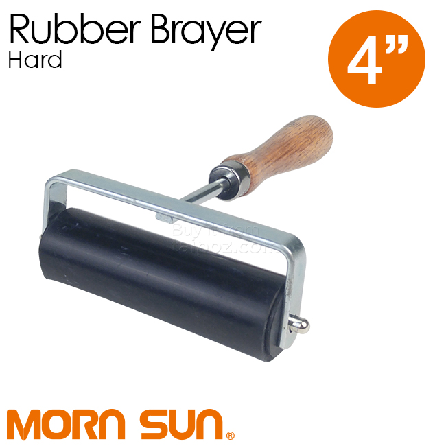 Cây lăn cao su cứng Morn Sun 4"