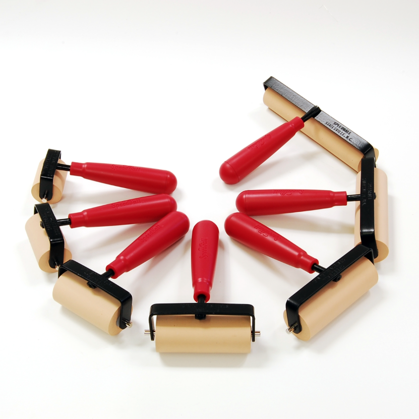 Con lăn mực in chất liệu cao su mềm Speedball