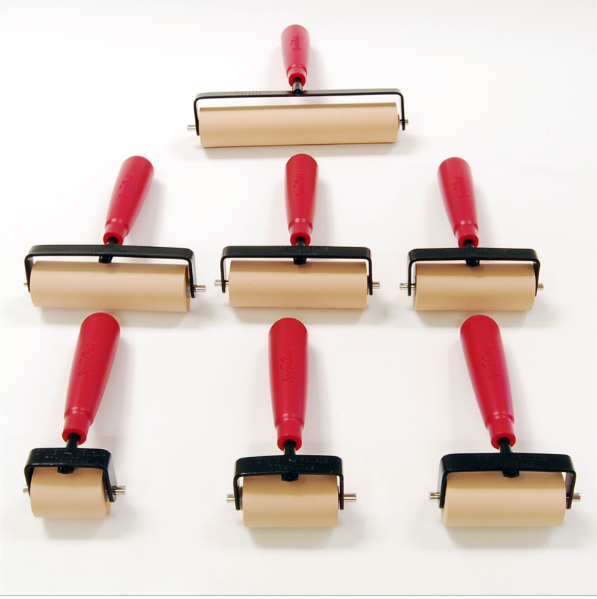 Con lăn mực in chất liệu cao su mềm Speedball