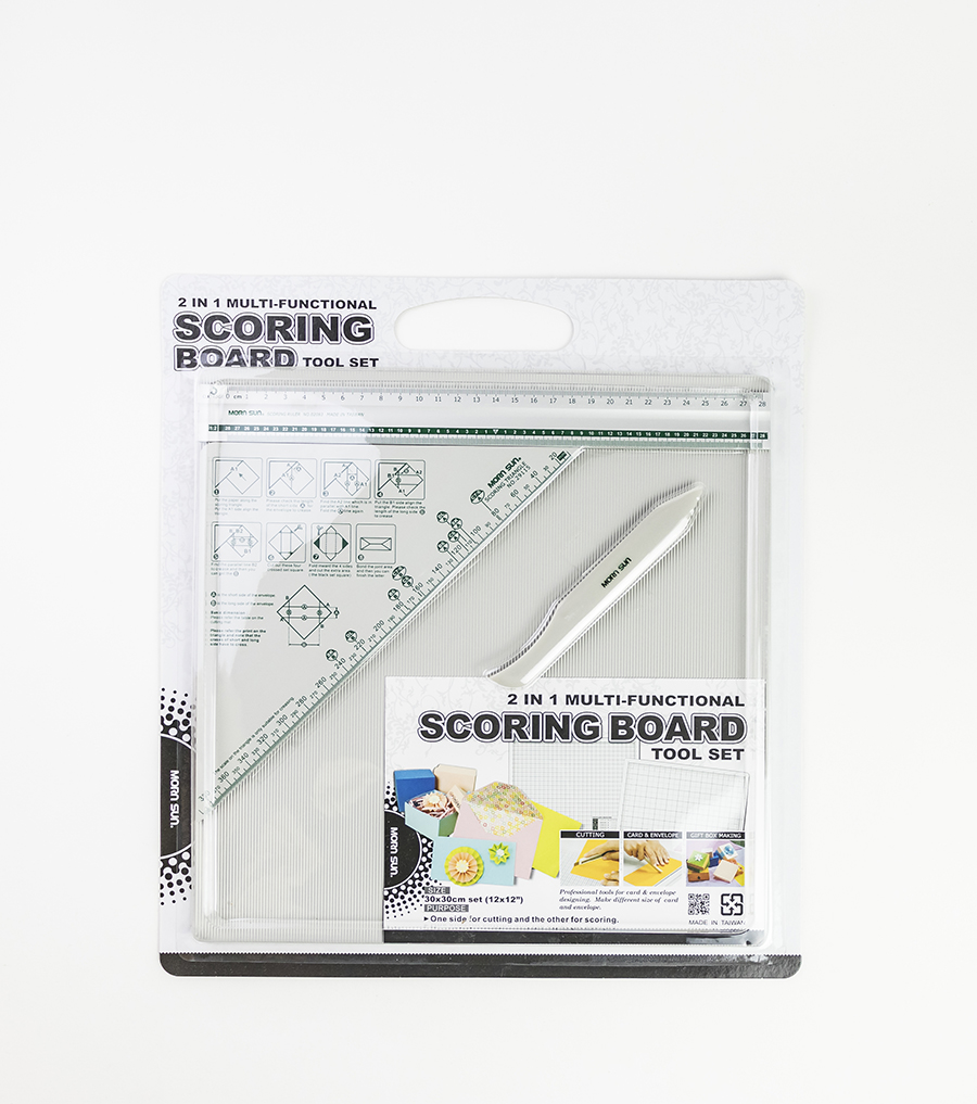 Bảng cấn tạo nếp gấp và bì thư Morn Sun, 12x12"