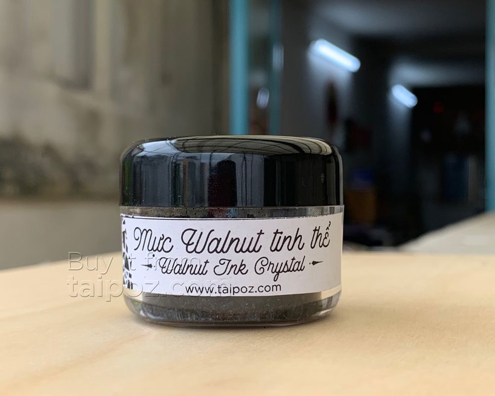 Mực Walnut tinh thể