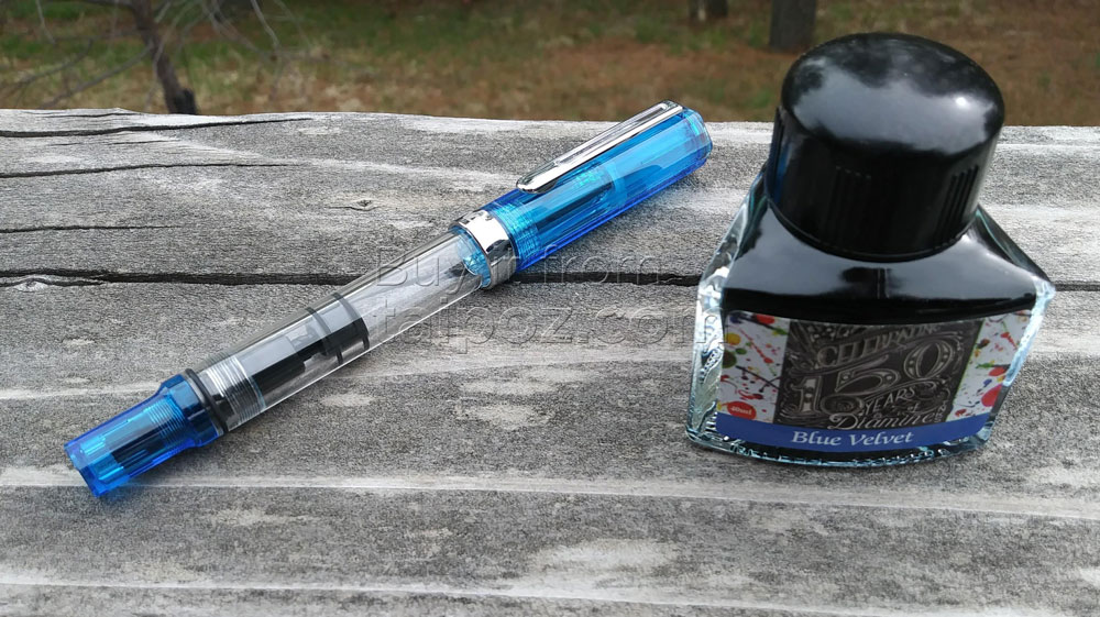 Bút máy TWSBI Eco Transparent, Blue