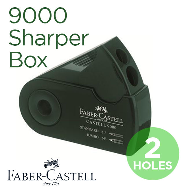 Chuốt chì 2 lỗ Faber-Castell 9000