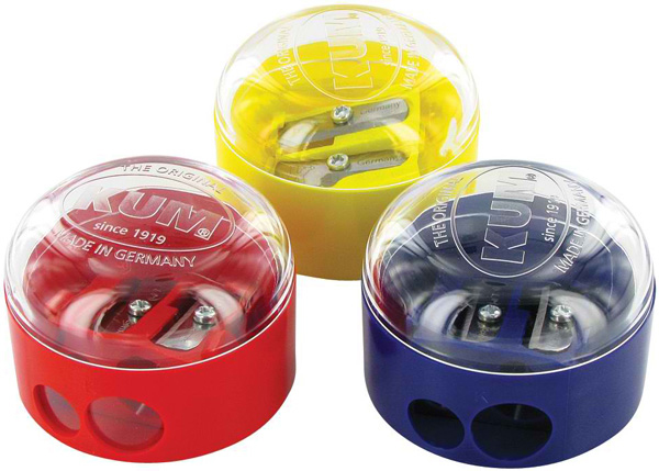 Chuốt chì Kum 2 lỗ, kiểu hộp tròn