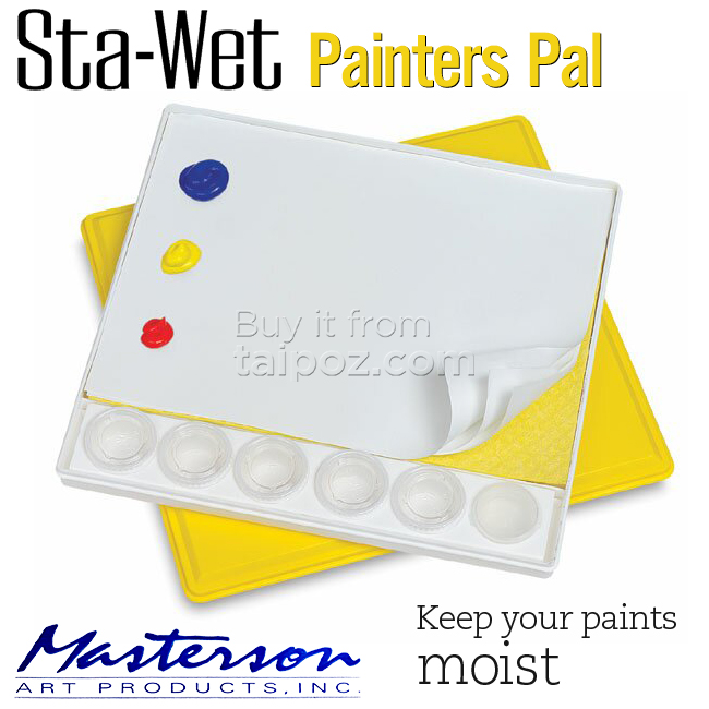 Palette giữ ẩm cho màu Masterson Sta-Wet Painters Pal