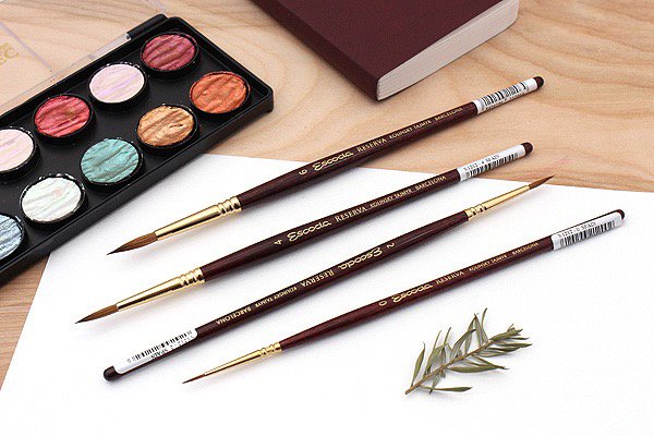 Cọ màu nước Escoda Reserva 1212 - round