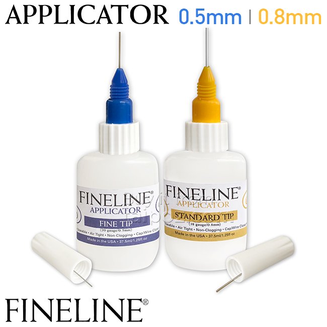Lọ đựng có đầu vẽ nét Fineline Applicators