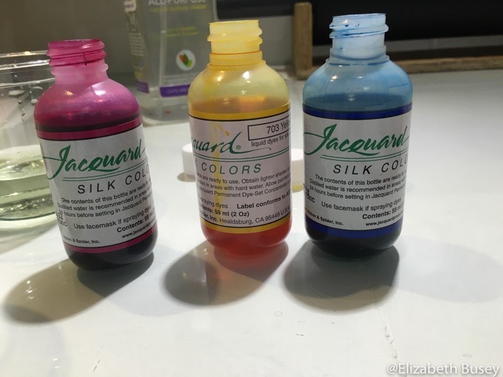 Màu vẽ lụa gốc nhuộm Jacquard Green Label, màu lẻ