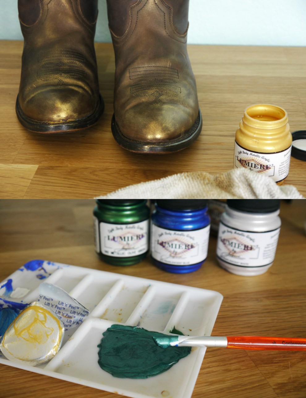 Màu vẽ đa chất liệu Jacquard Lumiere Artist Acrylics