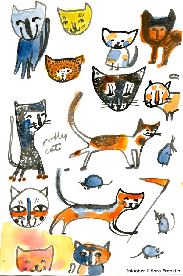 Mực Higgins Calligraphy, Black