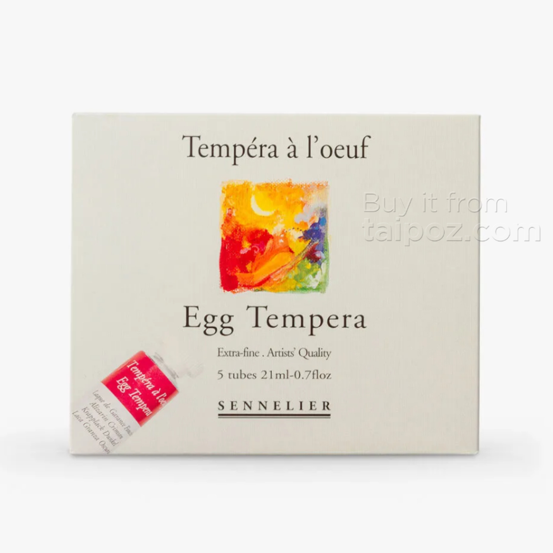 Màu Egg Tempera hạng họa sĩ Senelier Extra-fine, bộ màu
