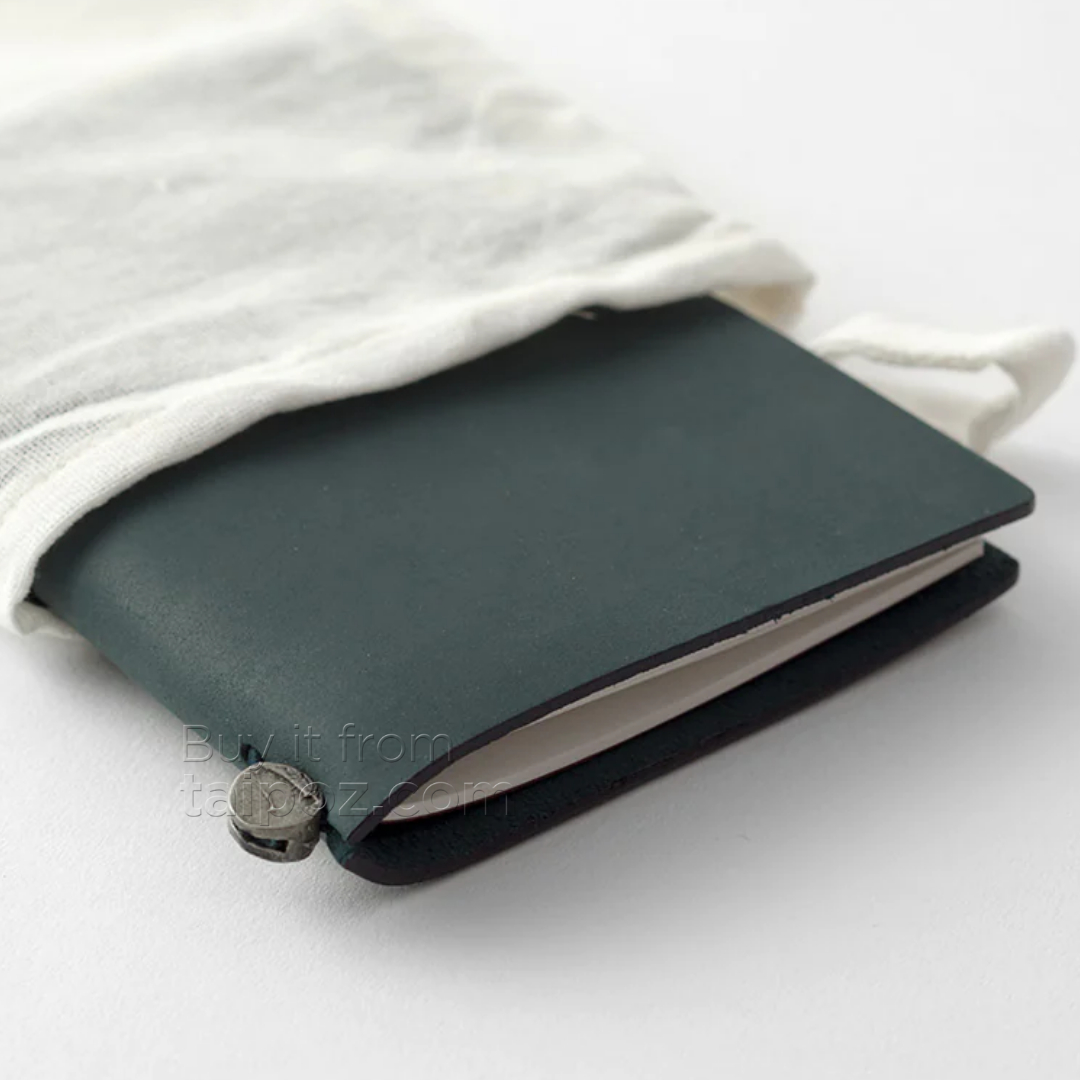 Sổ da Midori Traveler's Notebook - passport size - Blue