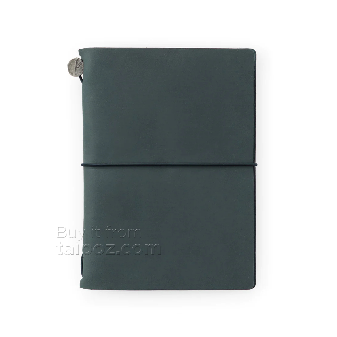 Sổ da Midori Traveler's Notebook - passport size - Blue