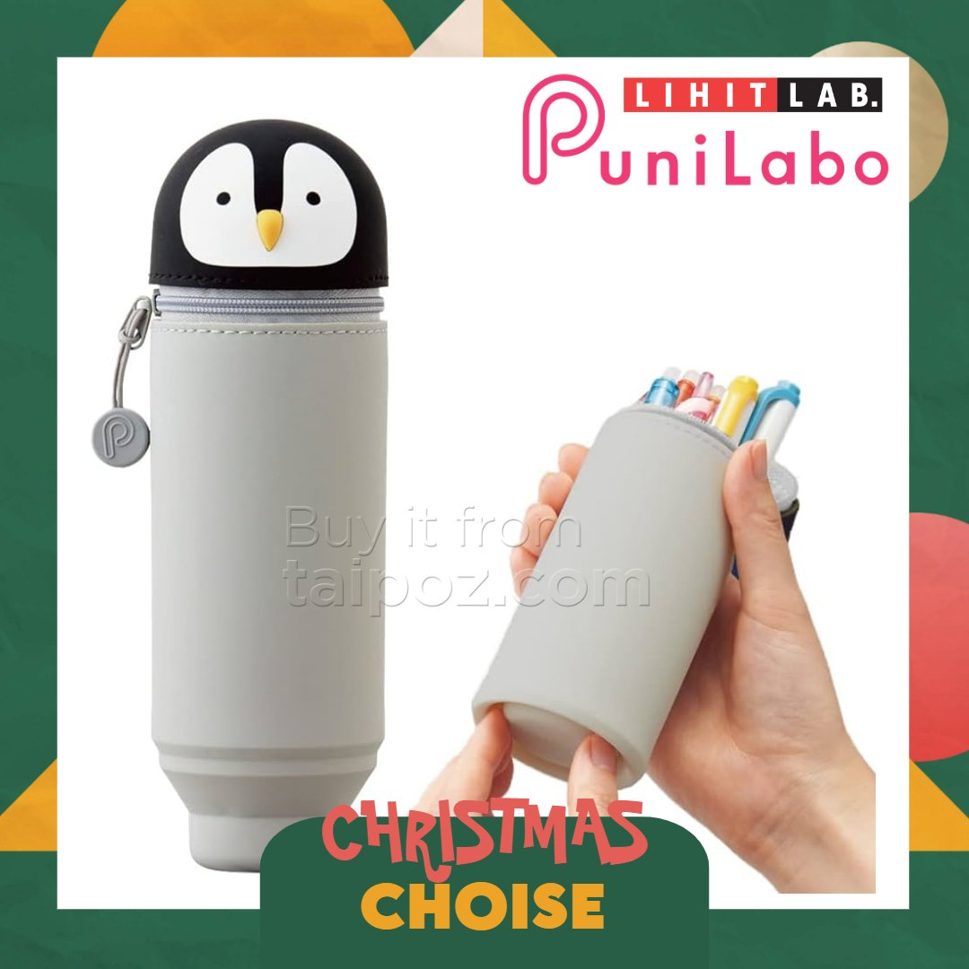 Túi silicon đựng bút SMART FIT Punilabo, thân tròn